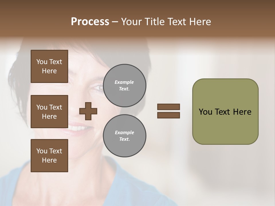 Home Middle Aged Adorable PowerPoint Template