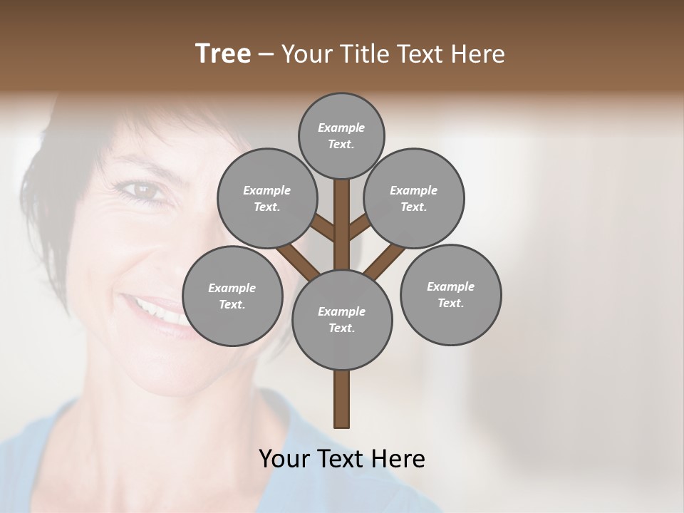Home Middle Aged Adorable PowerPoint Template
