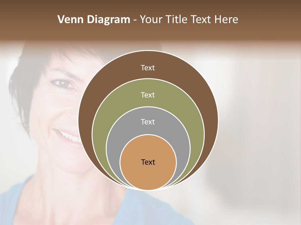 Home Middle Aged Adorable PowerPoint Template