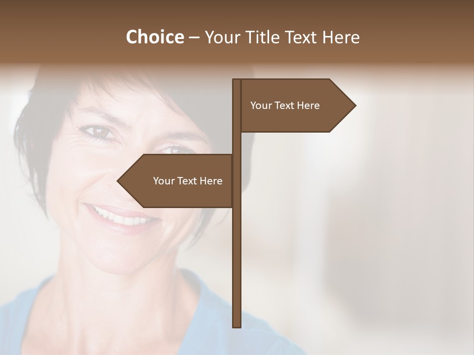 Home Middle Aged Adorable PowerPoint Template