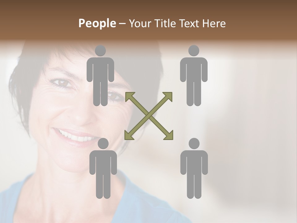 Home Middle Aged Adorable PowerPoint Template
