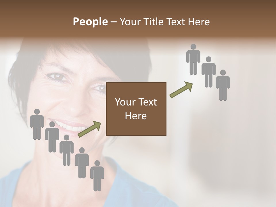 Home Middle Aged Adorable PowerPoint Template