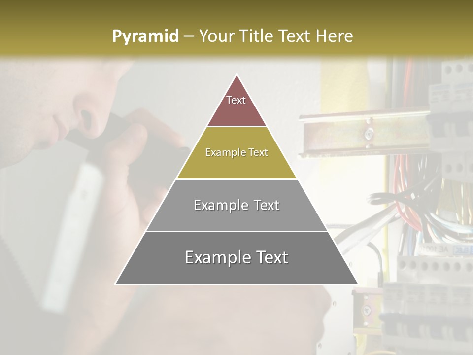 Skill Man Cable PowerPoint Template