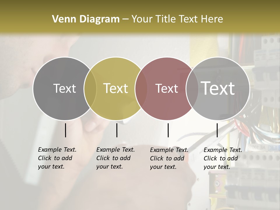 Skill Man Cable PowerPoint Template