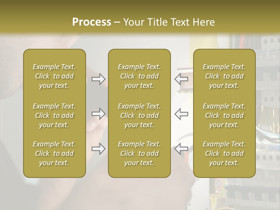 Skill Man Cable PowerPoint Template
