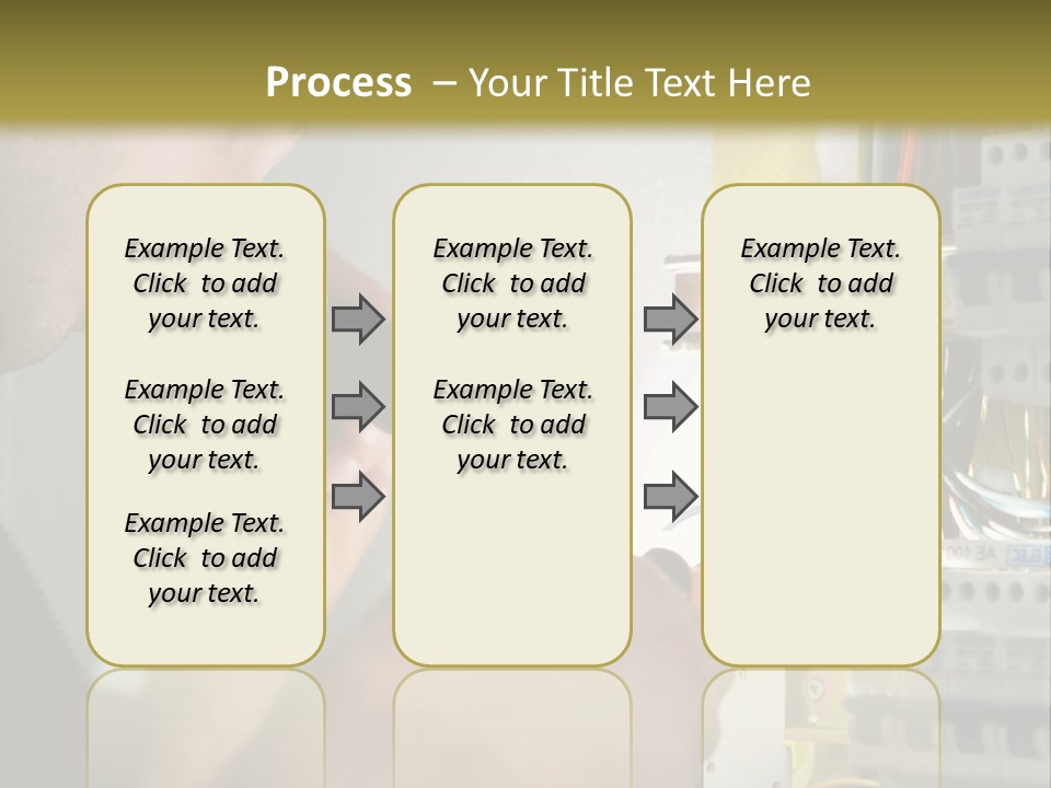 Skill Man Cable PowerPoint Template