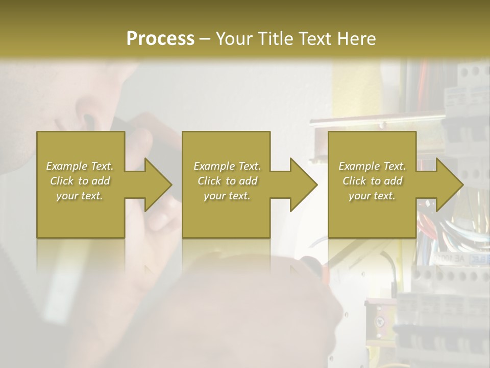 Skill Man Cable PowerPoint Template