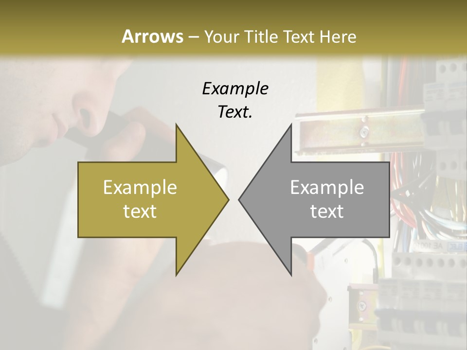 Skill Man Cable PowerPoint Template
