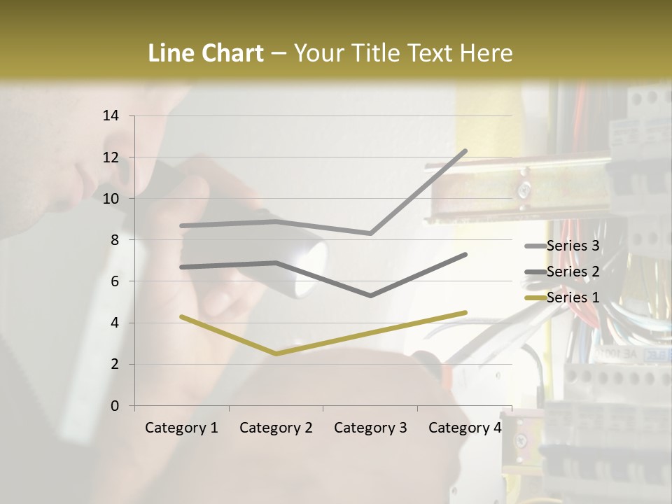 Skill Man Cable PowerPoint Template
