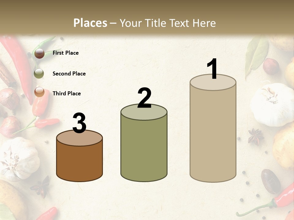 Leaf Laurel Garlic PowerPoint Template