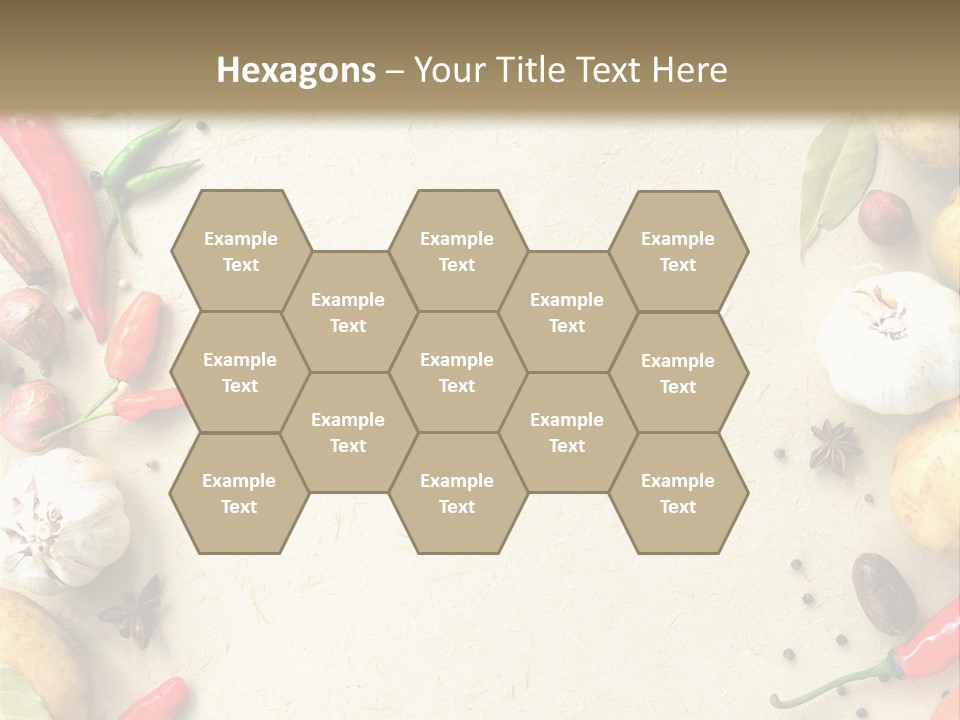 Leaf Laurel Garlic PowerPoint Template