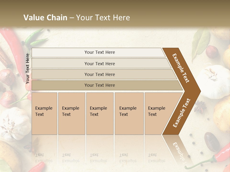 Leaf Laurel Garlic PowerPoint Template