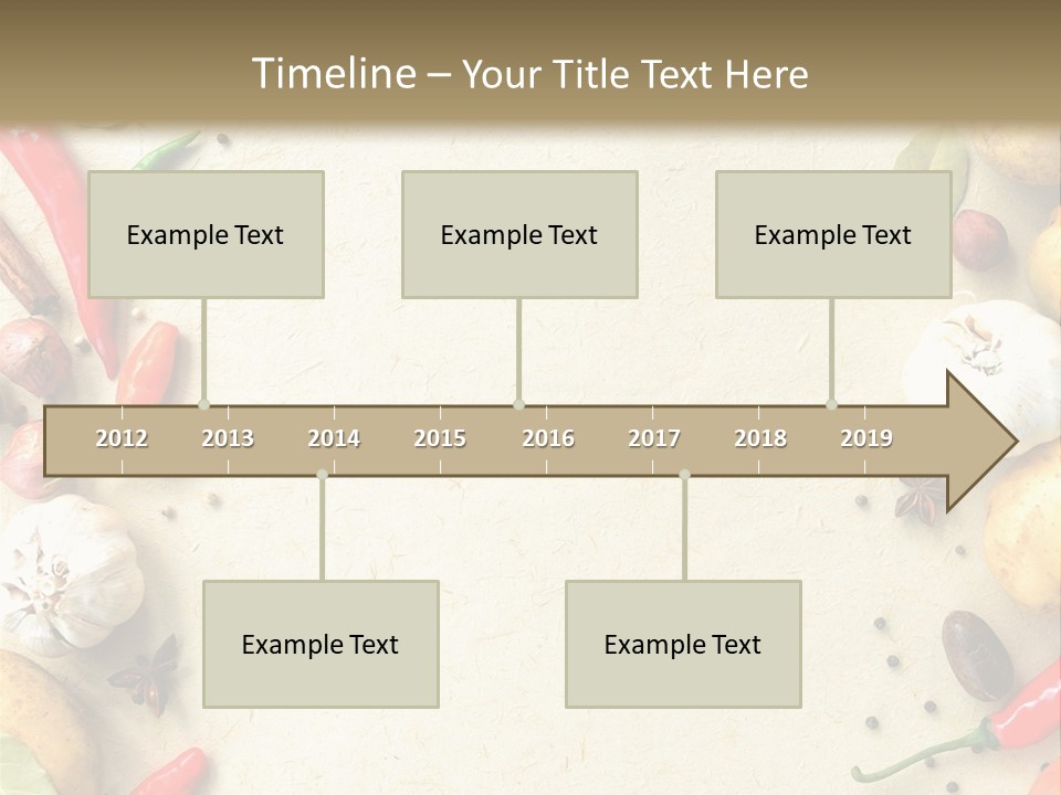 Leaf Laurel Garlic PowerPoint Template