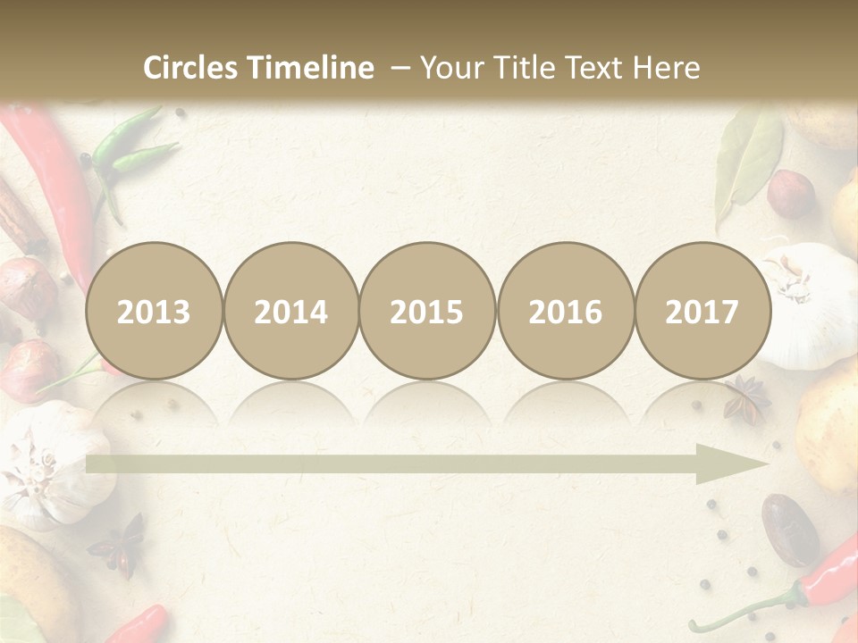 Leaf Laurel Garlic PowerPoint Template