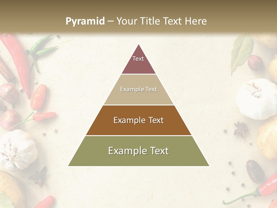 Leaf Laurel Garlic PowerPoint Template