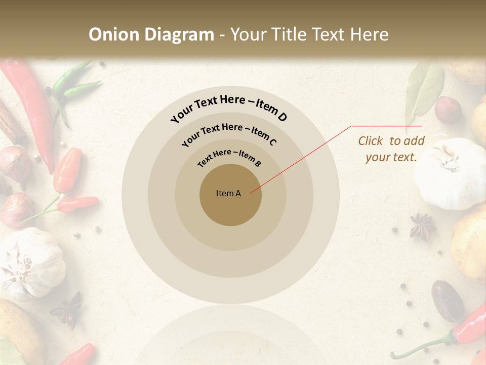 Leaf Laurel Garlic PowerPoint Template