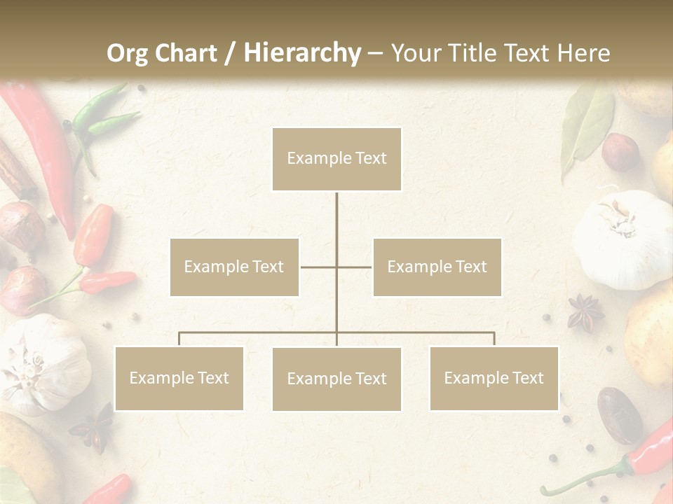 Leaf Laurel Garlic PowerPoint Template