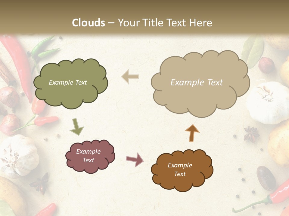 Leaf Laurel Garlic PowerPoint Template