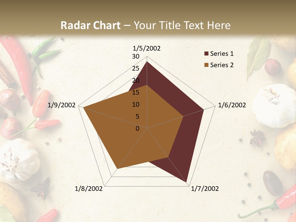 Leaf Laurel Garlic PowerPoint Template
