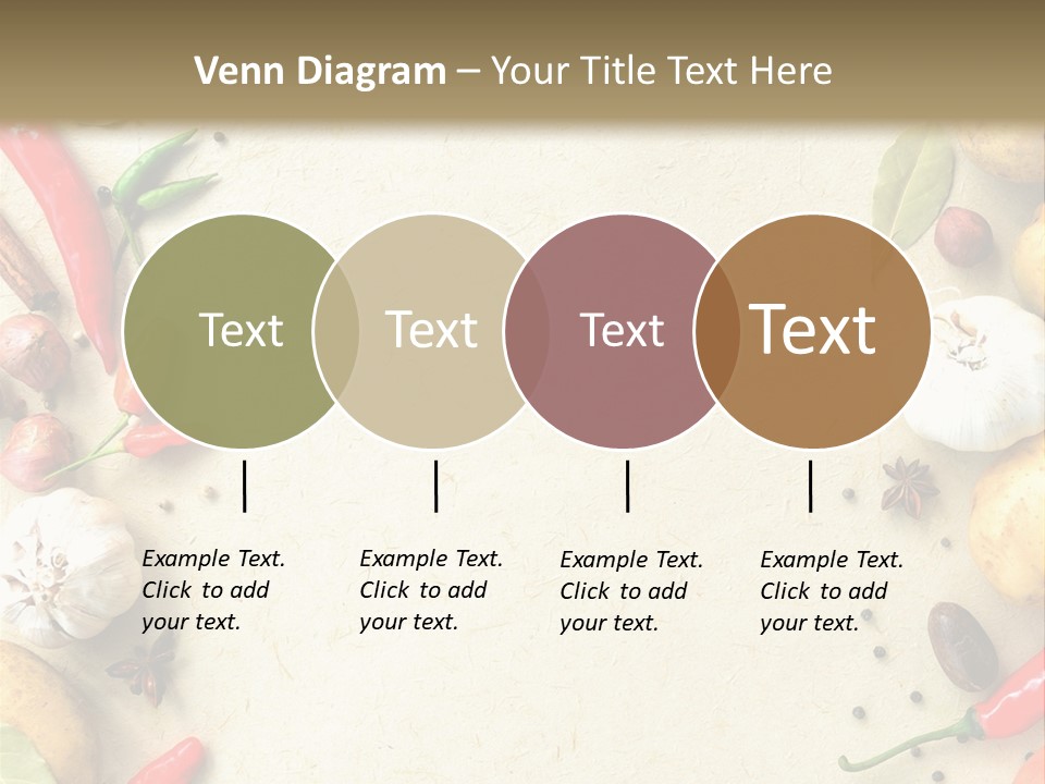 Leaf Laurel Garlic PowerPoint Template