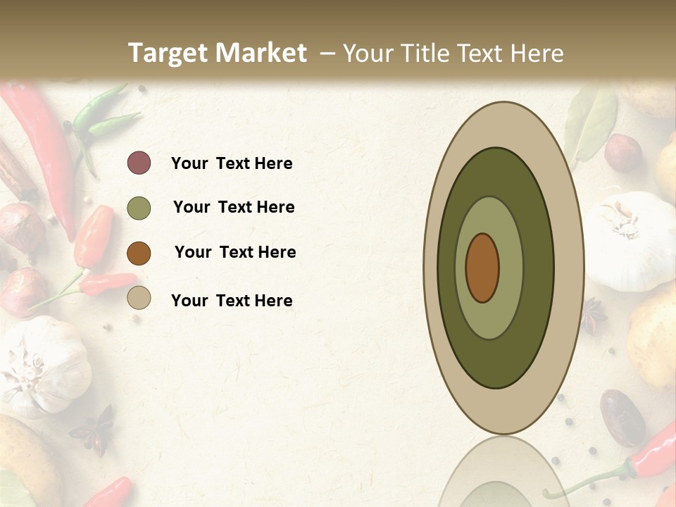 Leaf Laurel Garlic PowerPoint Template