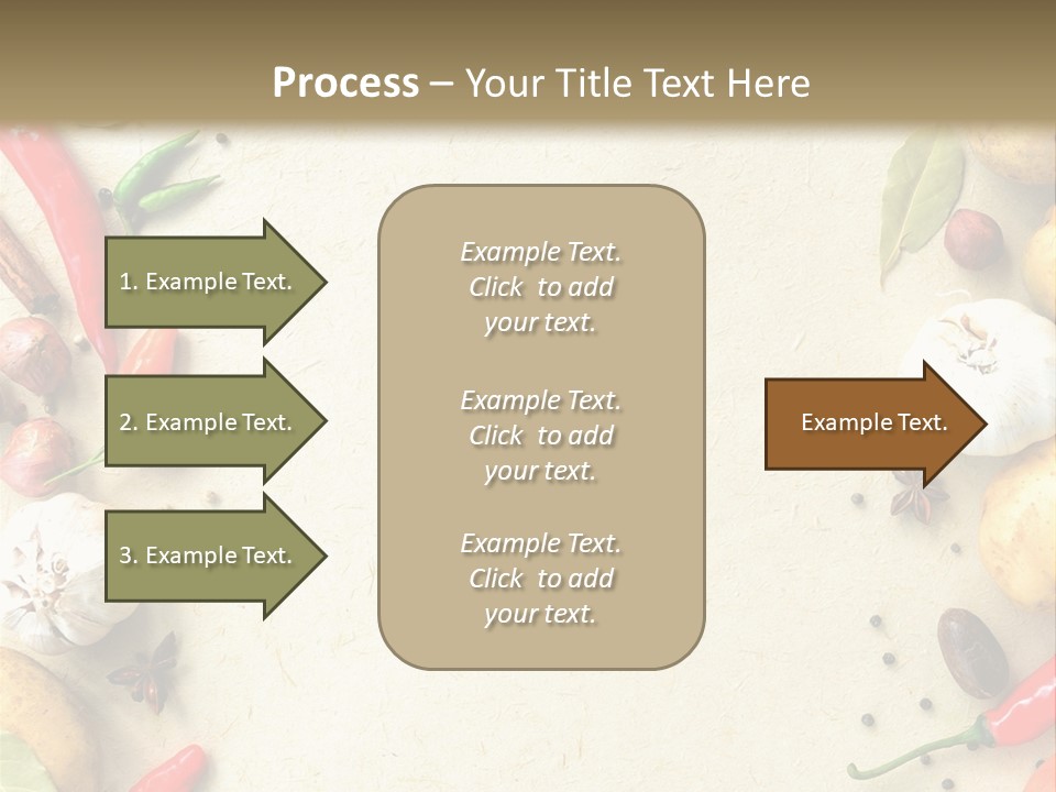 Leaf Laurel Garlic PowerPoint Template