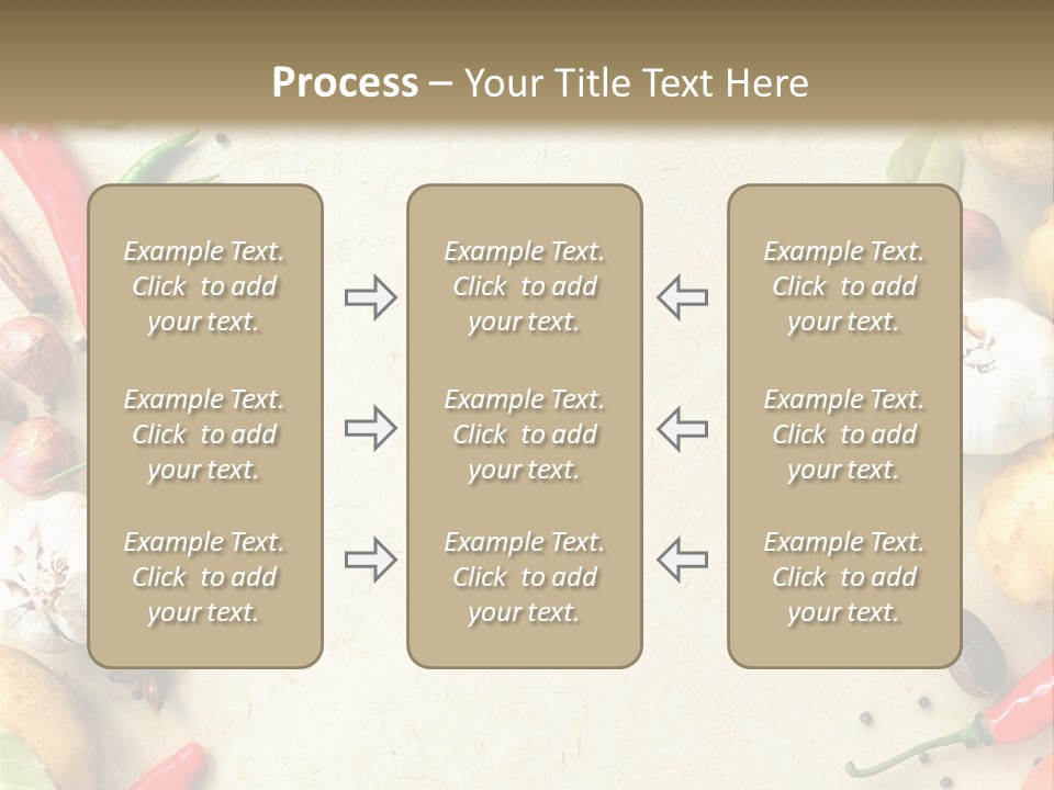 Leaf Laurel Garlic PowerPoint Template