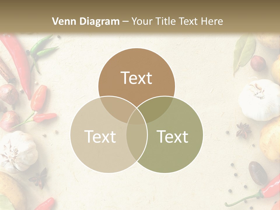 Leaf Laurel Garlic PowerPoint Template