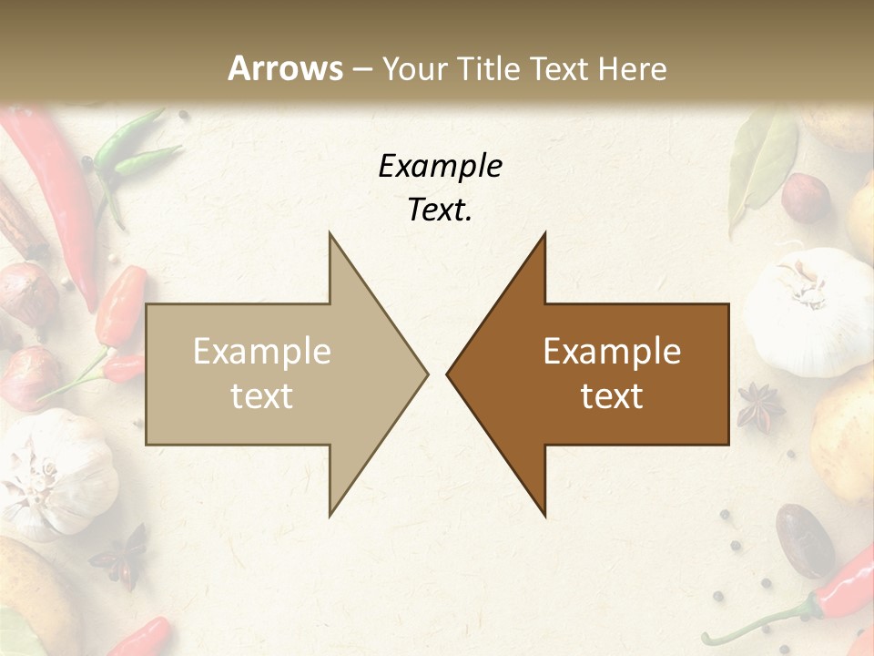 Leaf Laurel Garlic PowerPoint Template