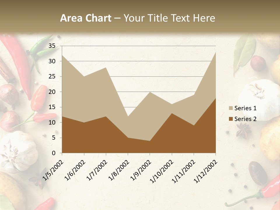 Leaf Laurel Garlic PowerPoint Template