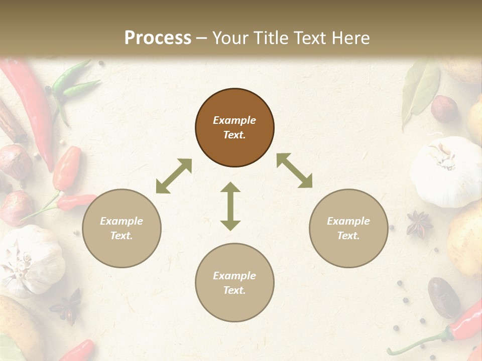 Leaf Laurel Garlic PowerPoint Template