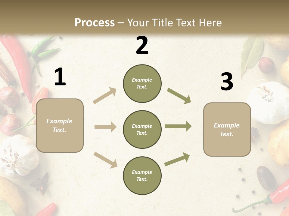 Leaf Laurel Garlic PowerPoint Template