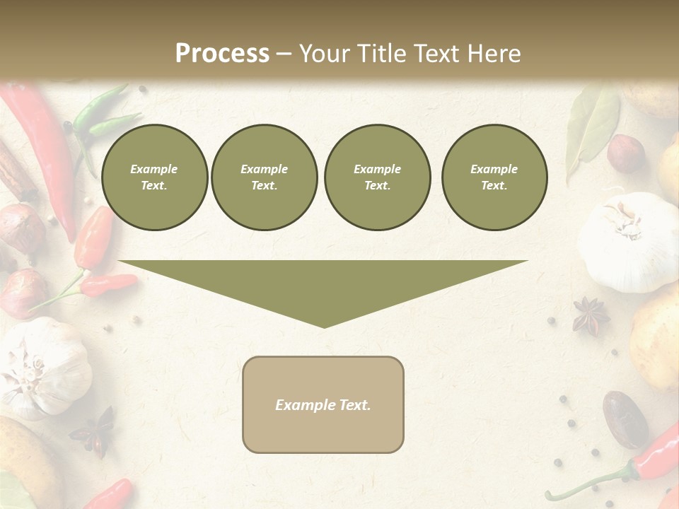 Leaf Laurel Garlic PowerPoint Template