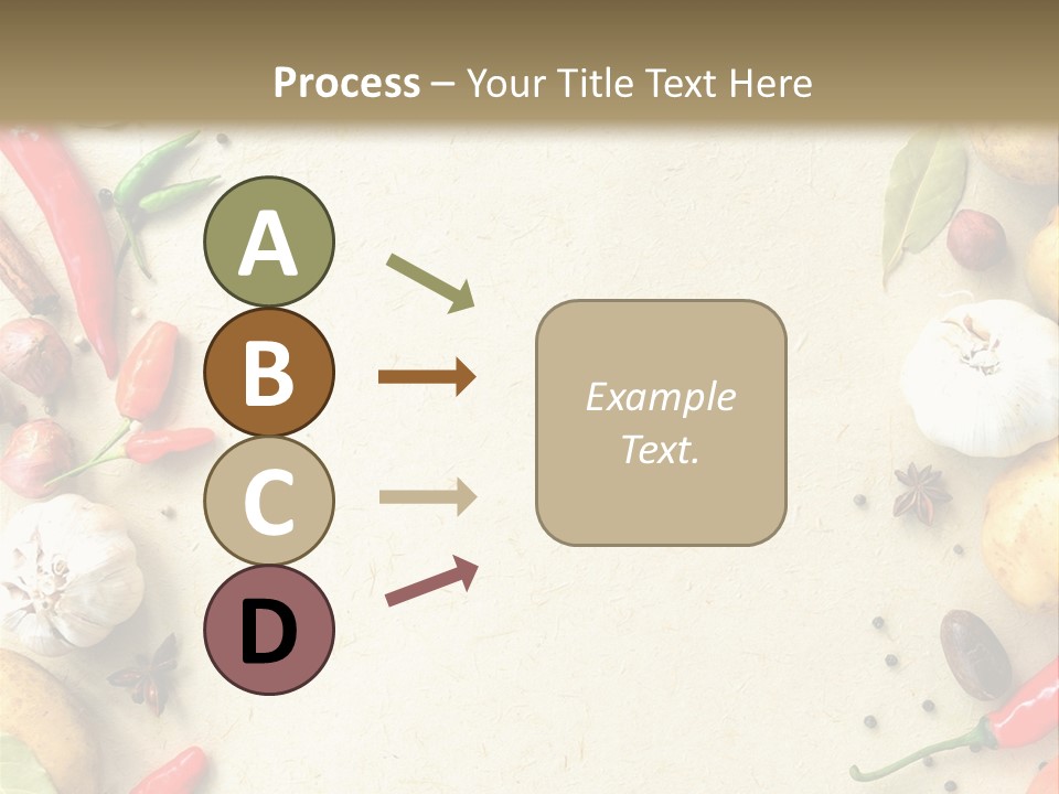 Leaf Laurel Garlic PowerPoint Template