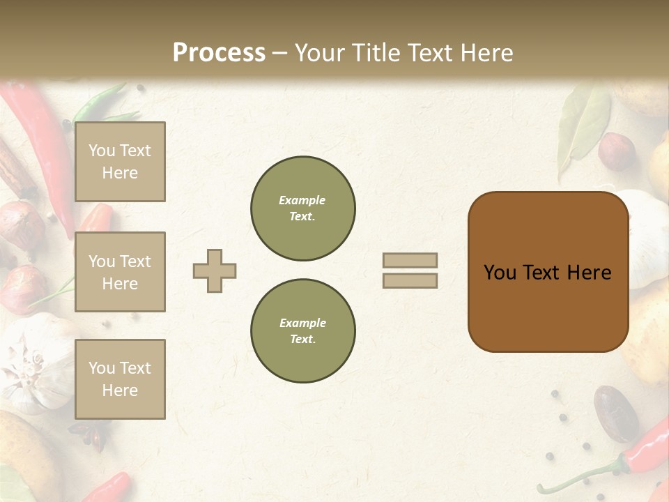 Leaf Laurel Garlic PowerPoint Template