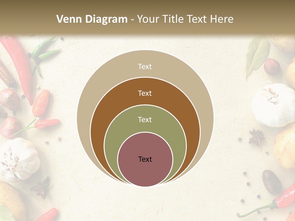 Leaf Laurel Garlic PowerPoint Template