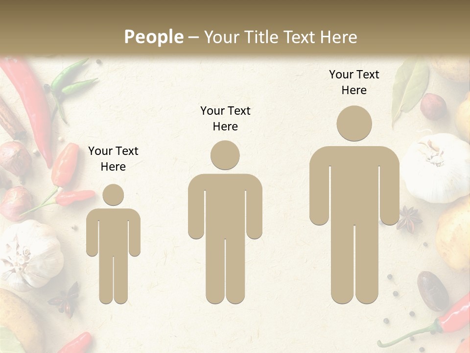 Leaf Laurel Garlic PowerPoint Template