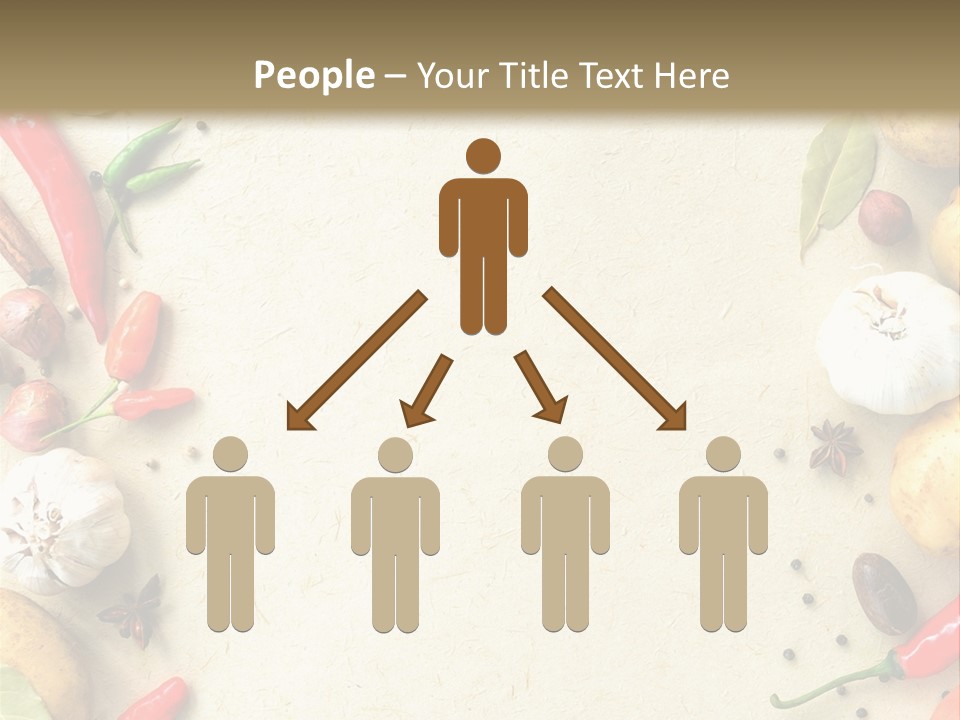 Leaf Laurel Garlic PowerPoint Template