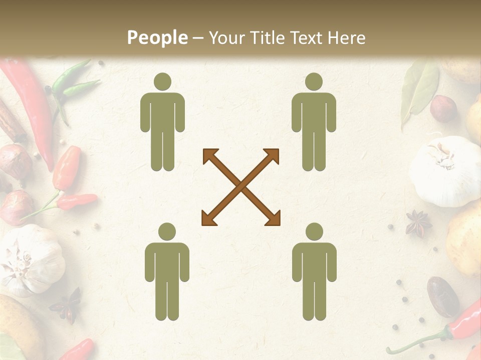 Leaf Laurel Garlic PowerPoint Template