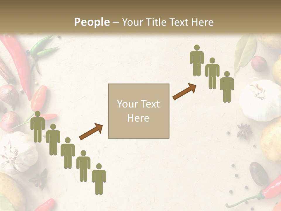 Leaf Laurel Garlic PowerPoint Template