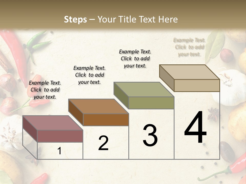 Leaf Laurel Garlic PowerPoint Template