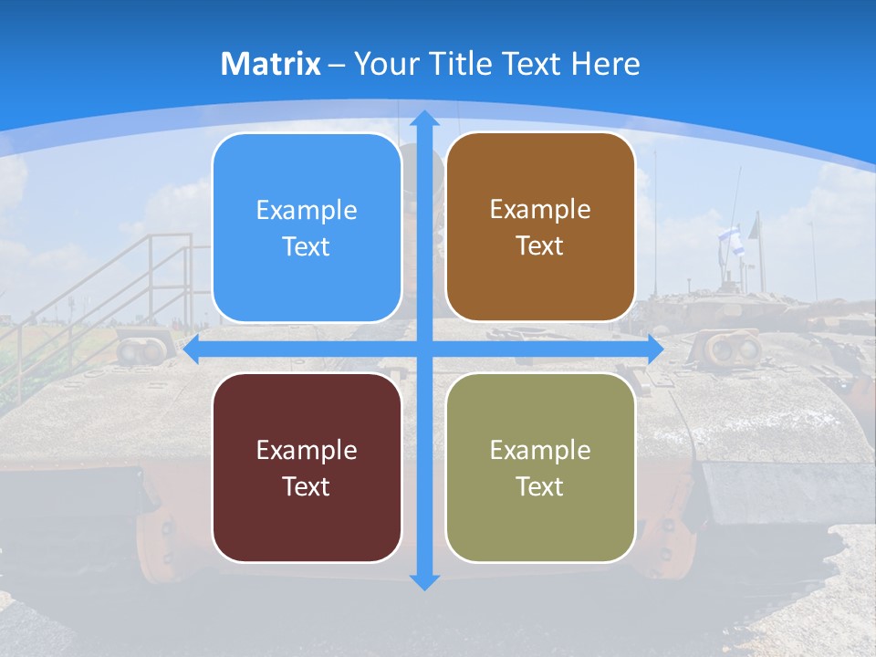 Sky Danger Israel PowerPoint Template