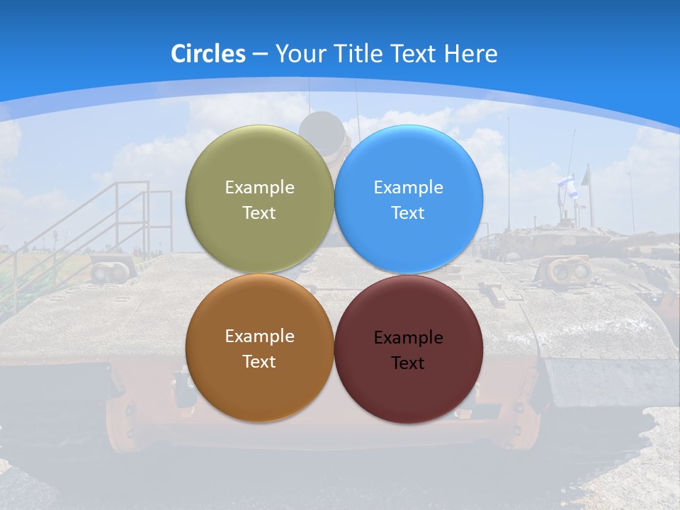 Sky Danger Israel PowerPoint Template