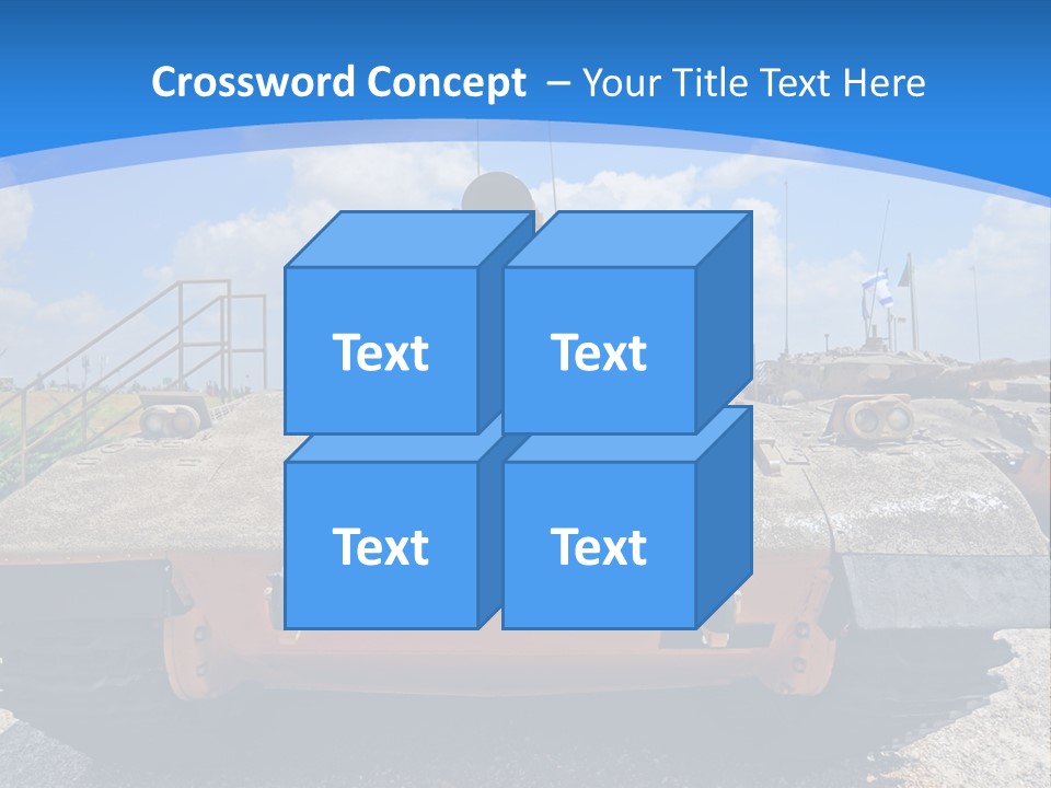 Sky Danger Israel PowerPoint Template