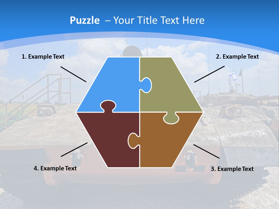 Sky Danger Israel PowerPoint Template