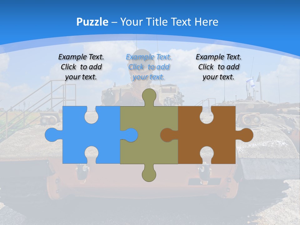 Sky Danger Israel PowerPoint Template