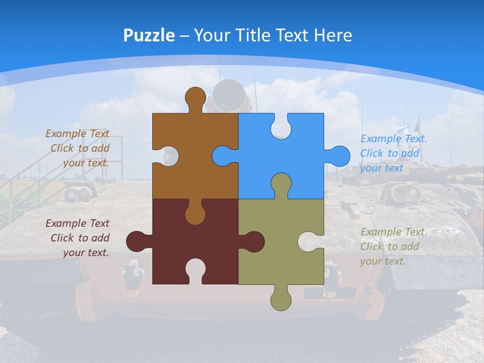 Sky Danger Israel PowerPoint Template