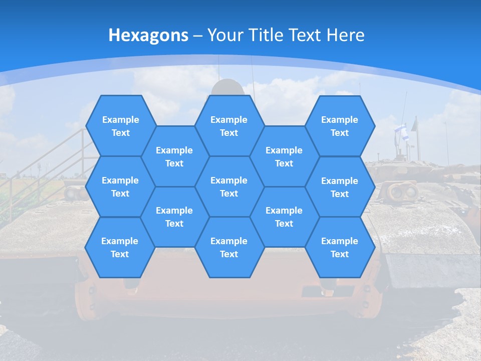 Sky Danger Israel PowerPoint Template