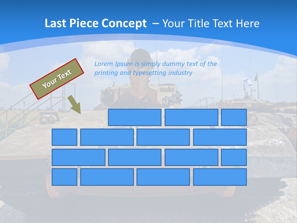 Sky Danger Israel PowerPoint Template