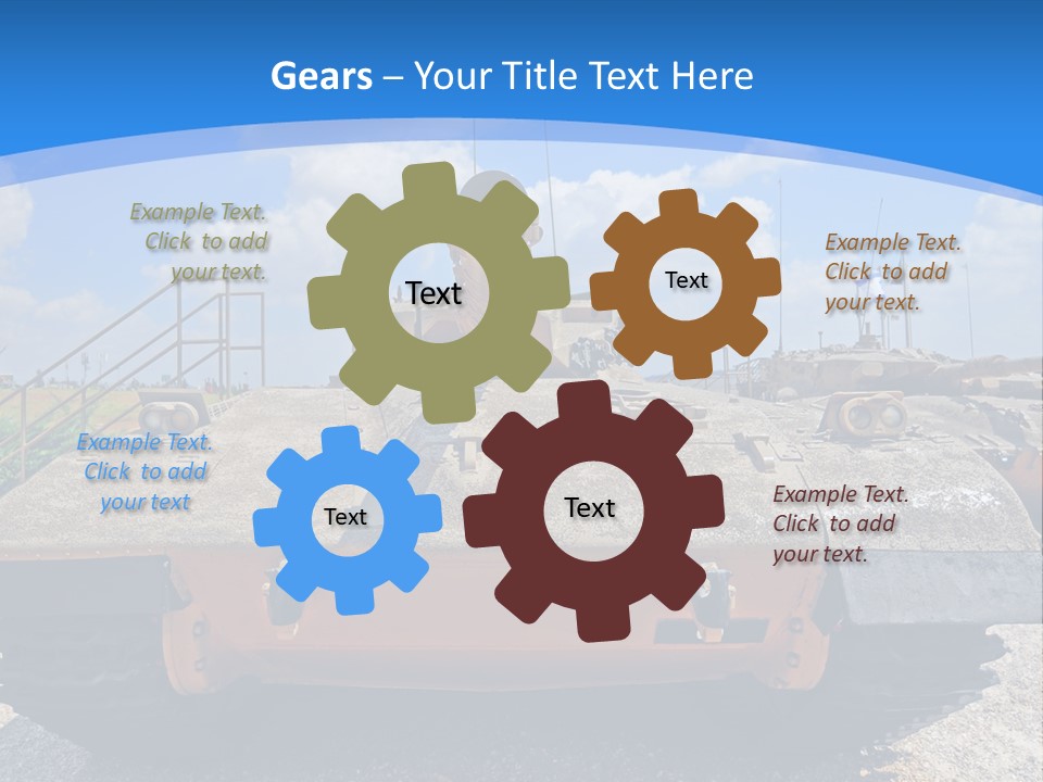Sky Danger Israel PowerPoint Template
